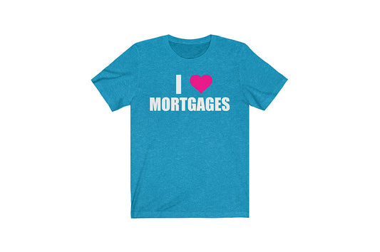 I Love Mortgages: Vintage Turquoise