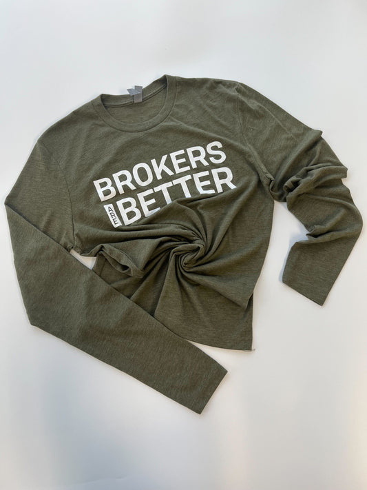 Brokers are Better / Vetted VA: Olive Green